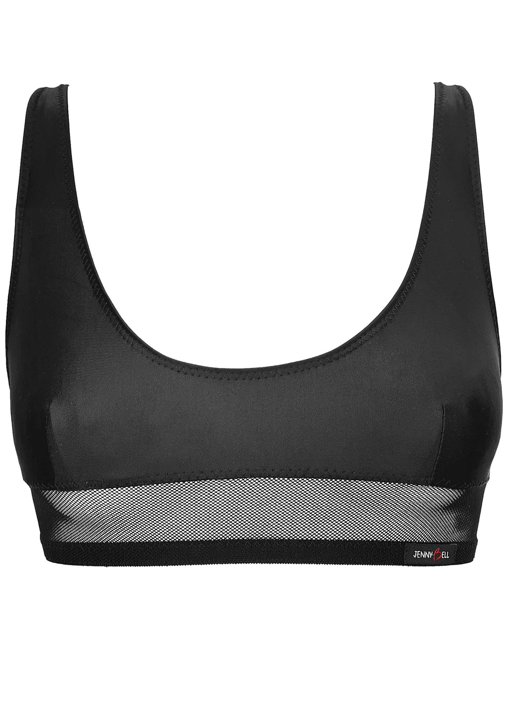 Transparency wire-free bra