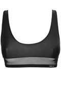 Transparency wire-free bra